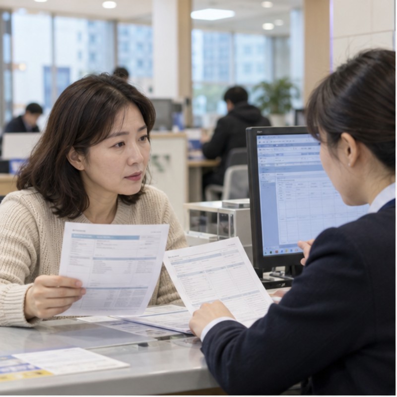 한전 전기 고객번호 조회 관련 실제 상황 이미지
