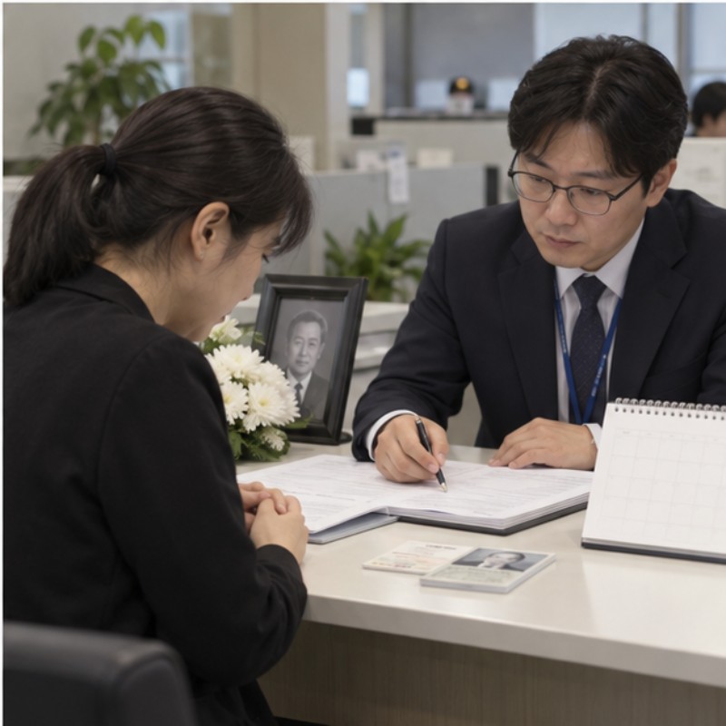 국민연금 사망일시금 대상 순위와 청구기한 관련 실제 상황 이미지