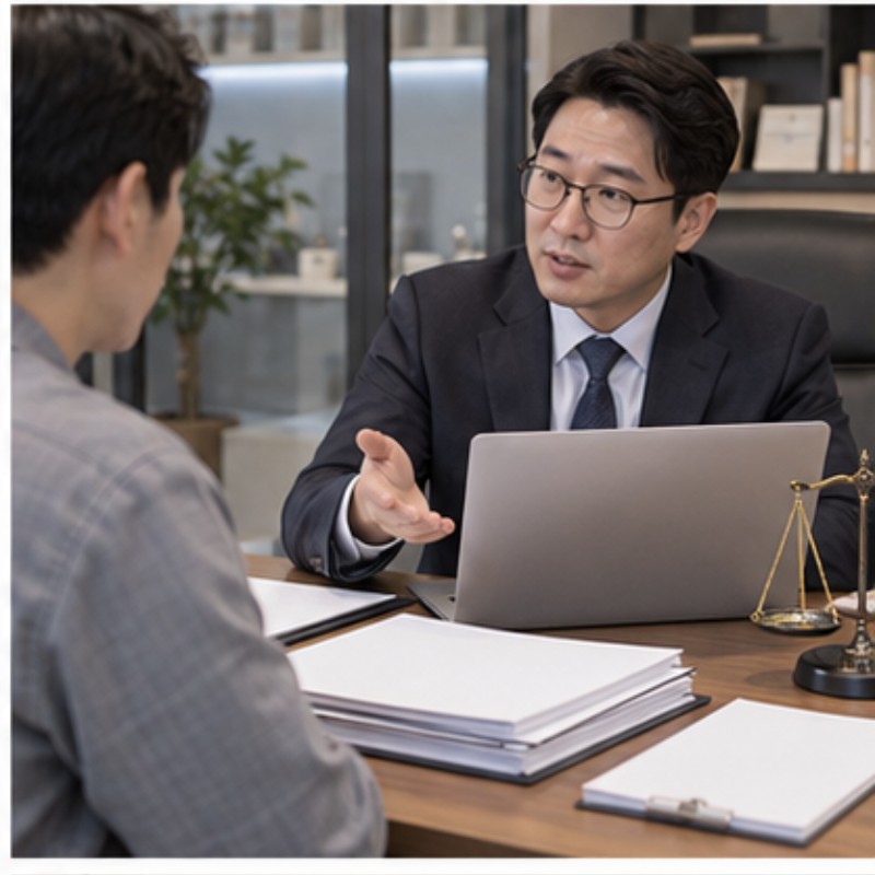 상표출원 비용 관련 실제 상황 이미지