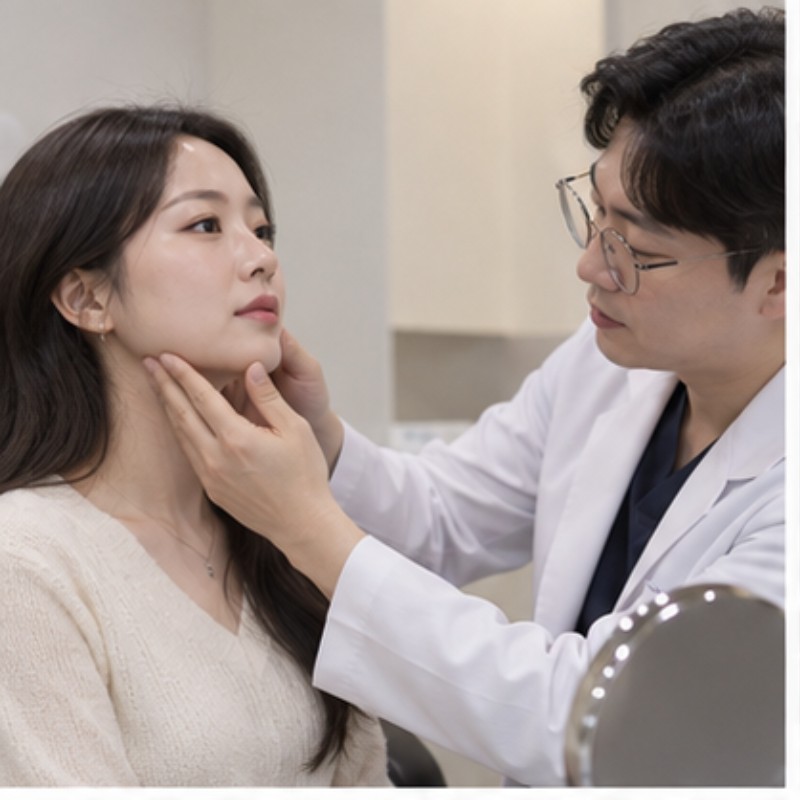 턱보톡스 비용 확인 방법 관련 실제 상황 이미지