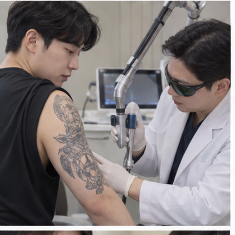 문신제거 비용 확인 방법 관련 실제 상황 이미지