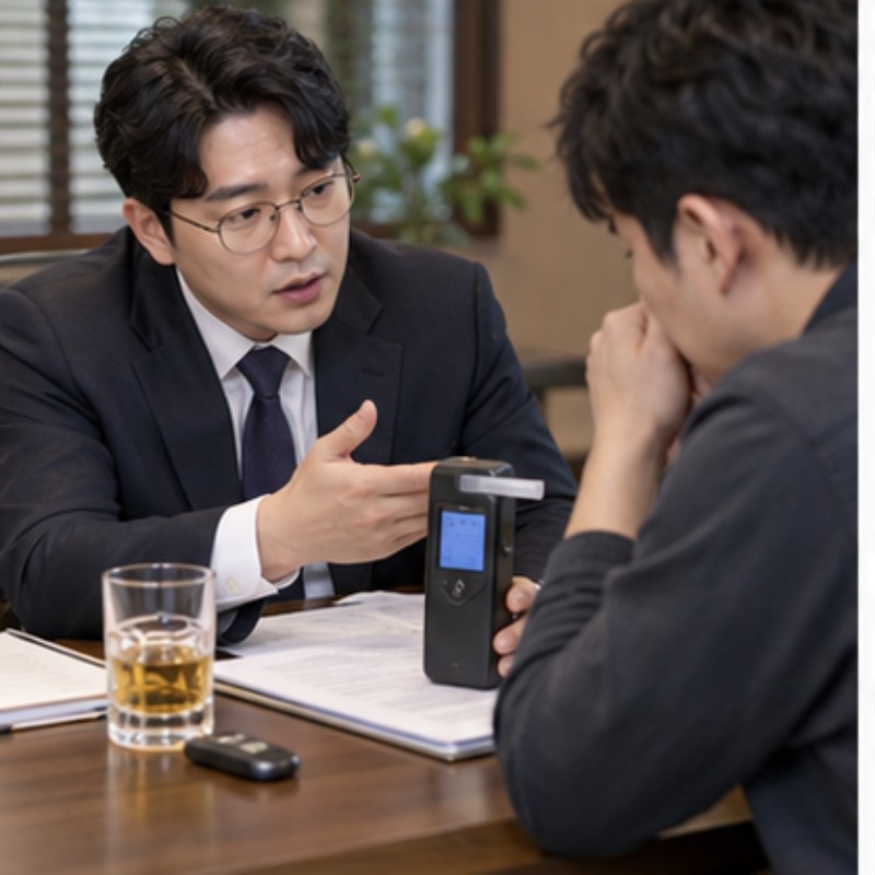 음주운전 변호사 상담 관련 실제 상황 이미지
