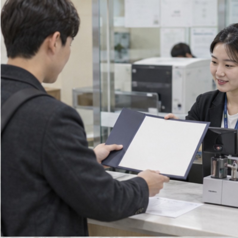검정고시 합격증명서 발급 관련 실제 상황 이미지
