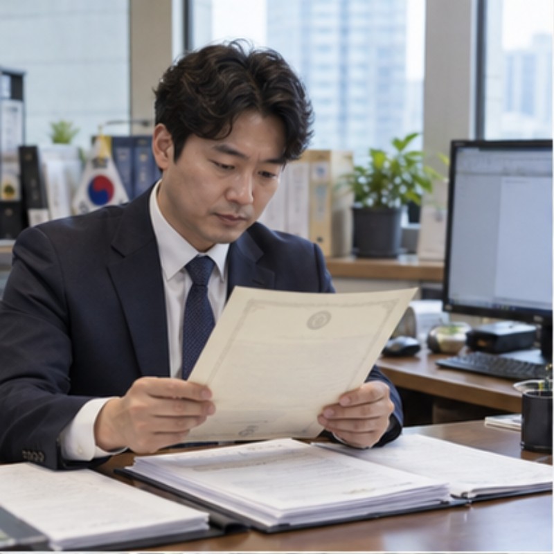 사업자등록증 재발급 관련 실제 상황 이미지