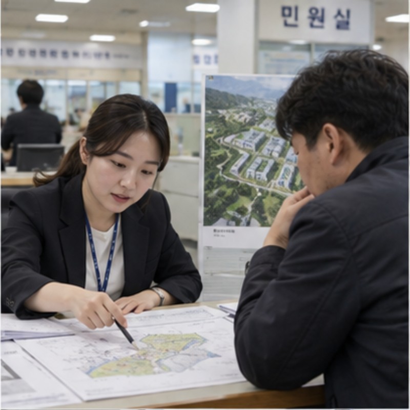 개발행위허가 관련 실제 상황 이미지