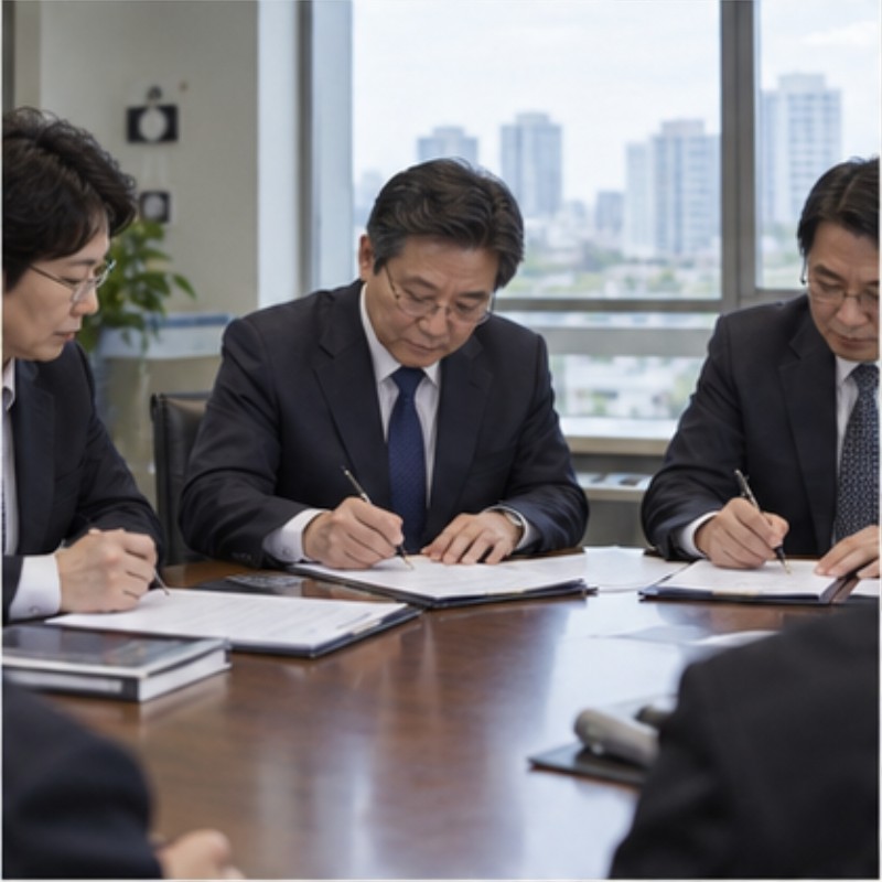 법인목적변경등기 관련 실제 상황 이미지