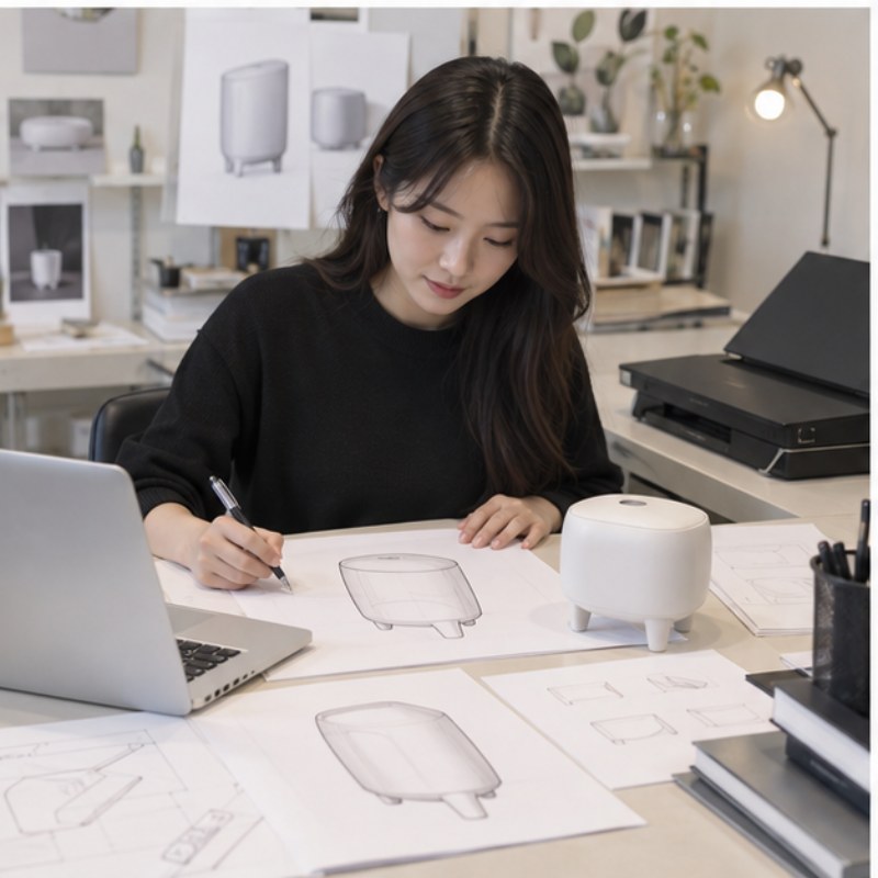 디자인 출원 방법 관련 실제 상황 이미지
