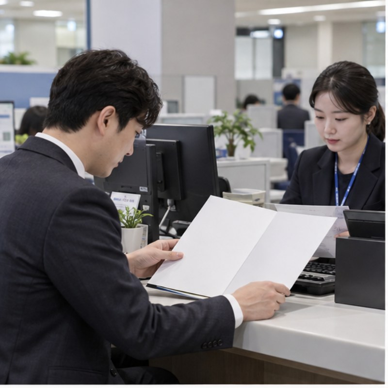 법인카드 발급 관련 실제 상황 이미지