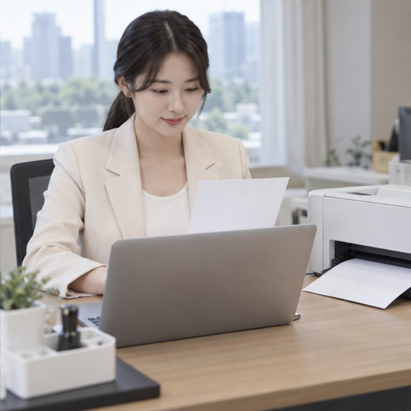 사업자등록증명원 발급 방법, 홈택스 PDF 저장과 차이 2 사업자등록증명원 발급 방법 실제 상황 이미지