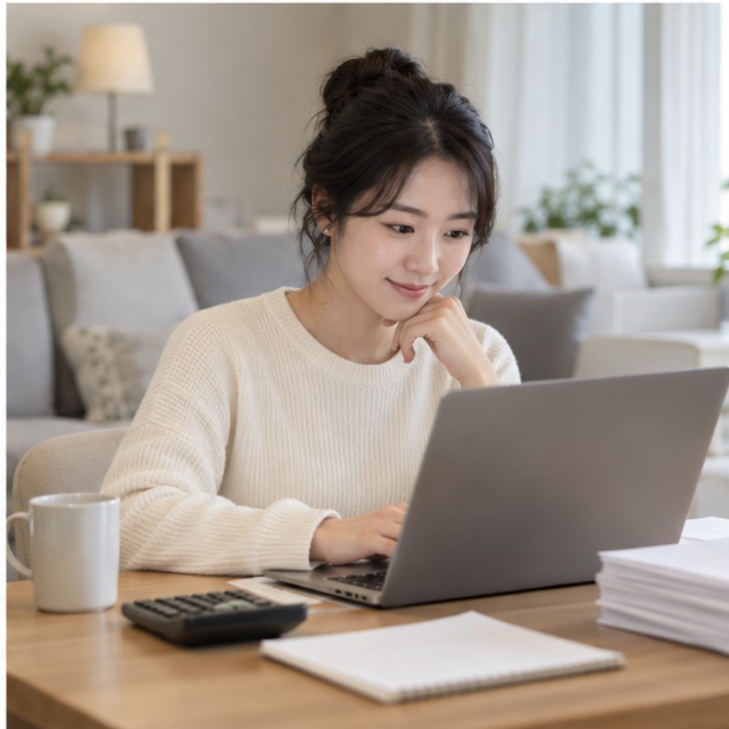 연말정산 환급금 조회 방법 실제 상황 이미지