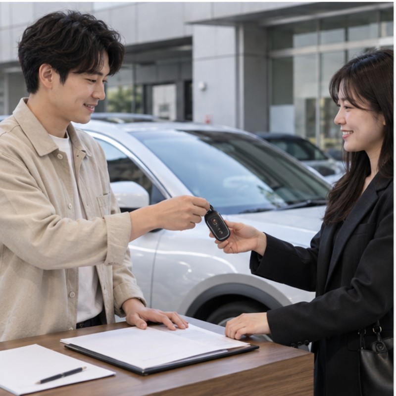 자동차 이전등록 방법과 서류 실제 상황 이미지