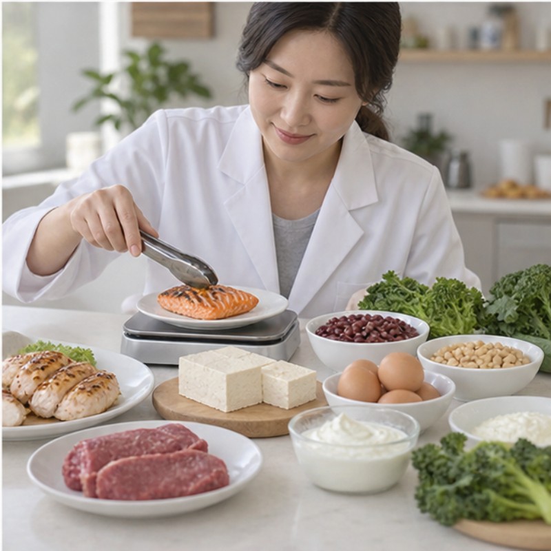 단백질 많은 음식 2026, 식품별 단백질 함량과 하루 섭취 기준 정리 관련 실제 상황 이미지