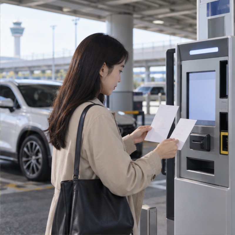 한국공항공사 공항 주차요금 사후감면 환불 신청 방법 총정리 관련 실제 상황 이미지