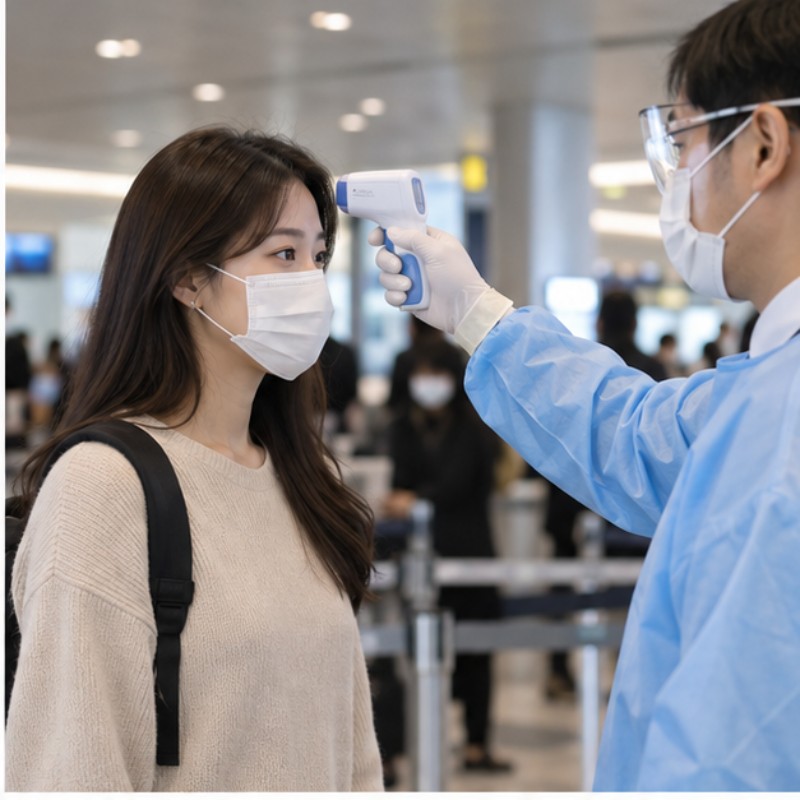 비짓재팬웹 검역 실제 준비 상황 이미지