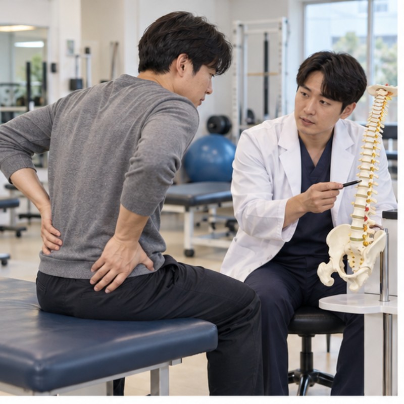 허리디스크 비수술치료 완벽 가이드 주제 관련 실제 상황 이미지