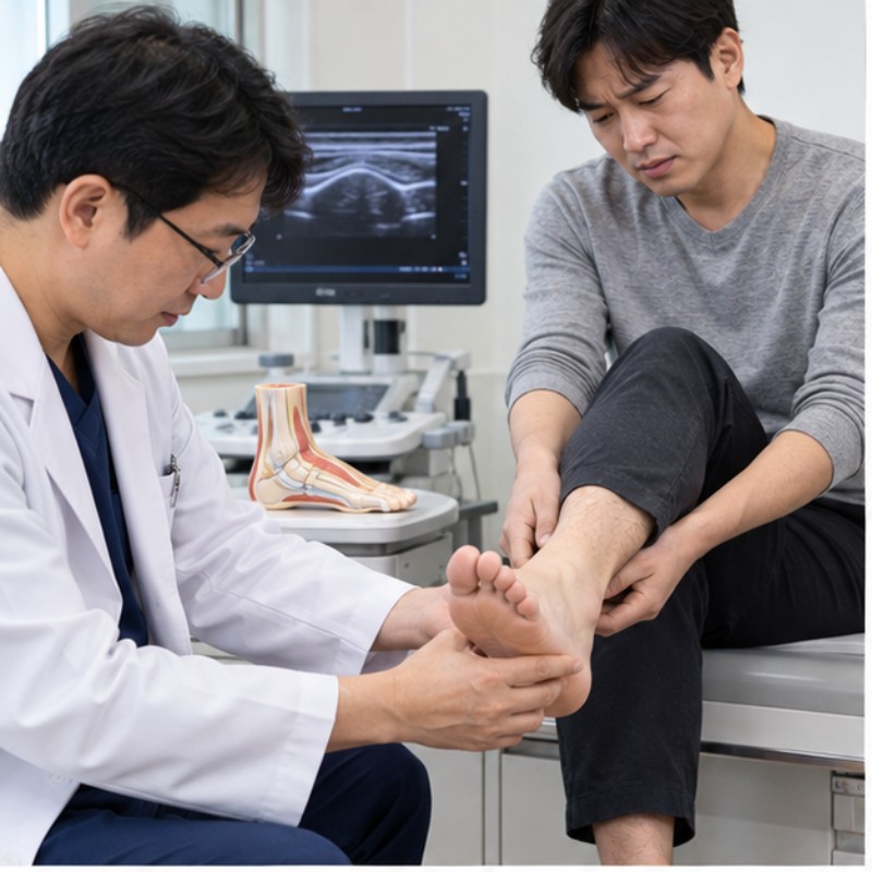 발바닥 통증 원인 총정리 주제 관련 실제 상황 이미지