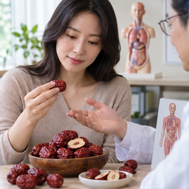 대추 효능 제대로 알기: 영양성분부터 칼로리, 부작용까지 2 대추 효능 제대로 알기 주제 관련 실제 상황 이미지
